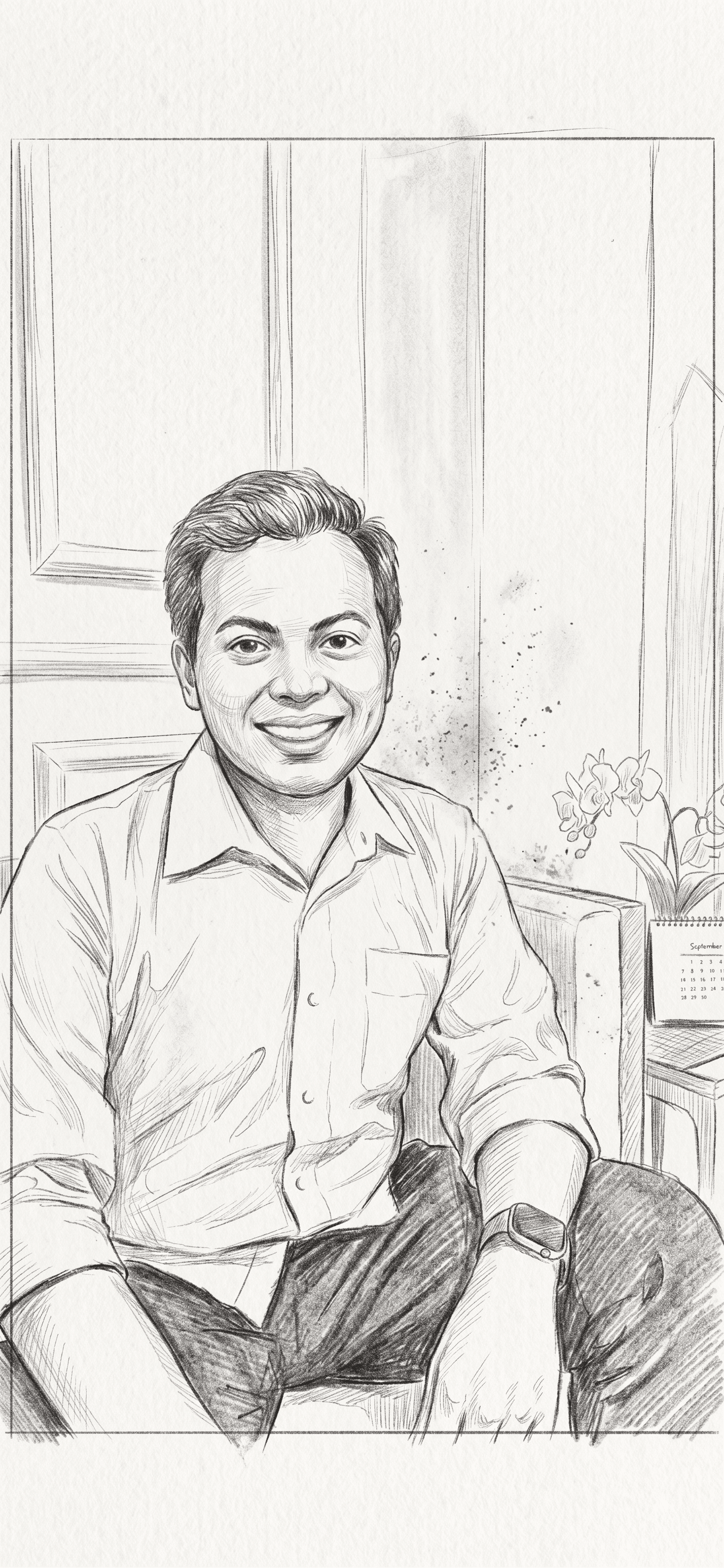 Potret Farhan Aufa Adhib